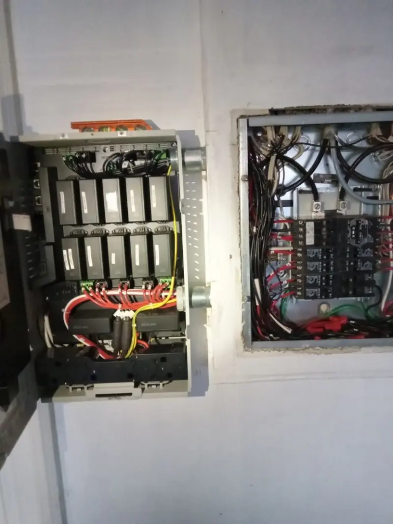 Electrical panel upgrade completed for Commercial Electrician Services in Grape Creek
